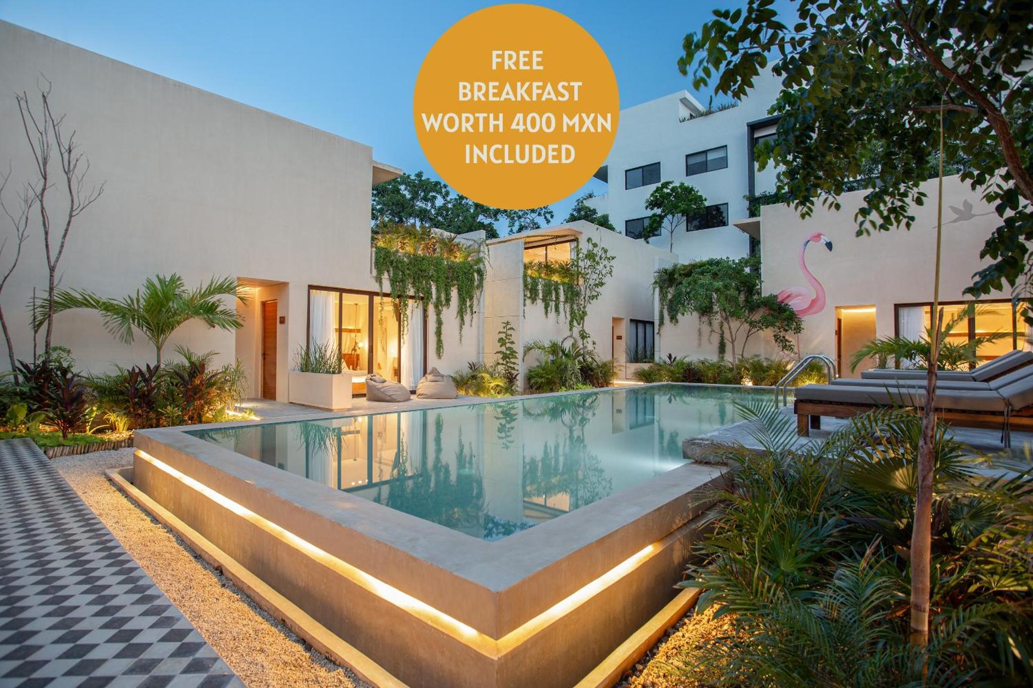 Collection O Faisano Boutique Luxury Hotel, Tulum Beach